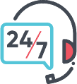 پشتیبانی 24 ساعته